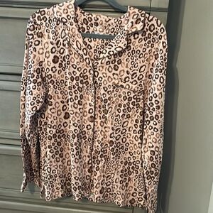 Leopard Print Pajamas